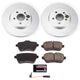 Power Stop 18-20 Mercedes-Benz S450 Rear Z23 Coated Brake Kit