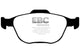 EBC 02-04 Ford Focus 2.0 SVT Greenstuff Front Brake Pads