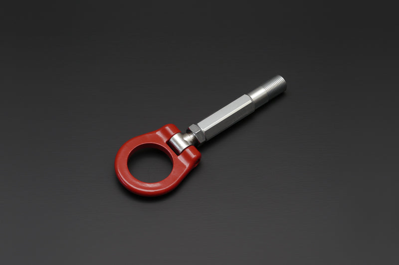 Cusco Folding Tow Hook 2020+ Toyota GR Yaris Red Steel