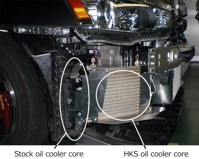 HKS Bracket Oil Cooler 3