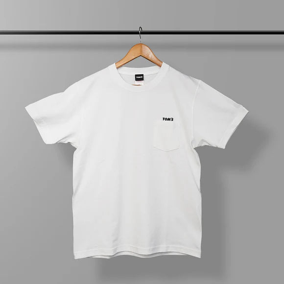 TOM'S Racing - Pocket T-Shirt (White or Black) T-Shirt