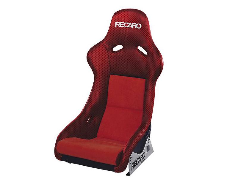 Recaro Seat Back Cover for Pole Position - Red Jersey/Suede