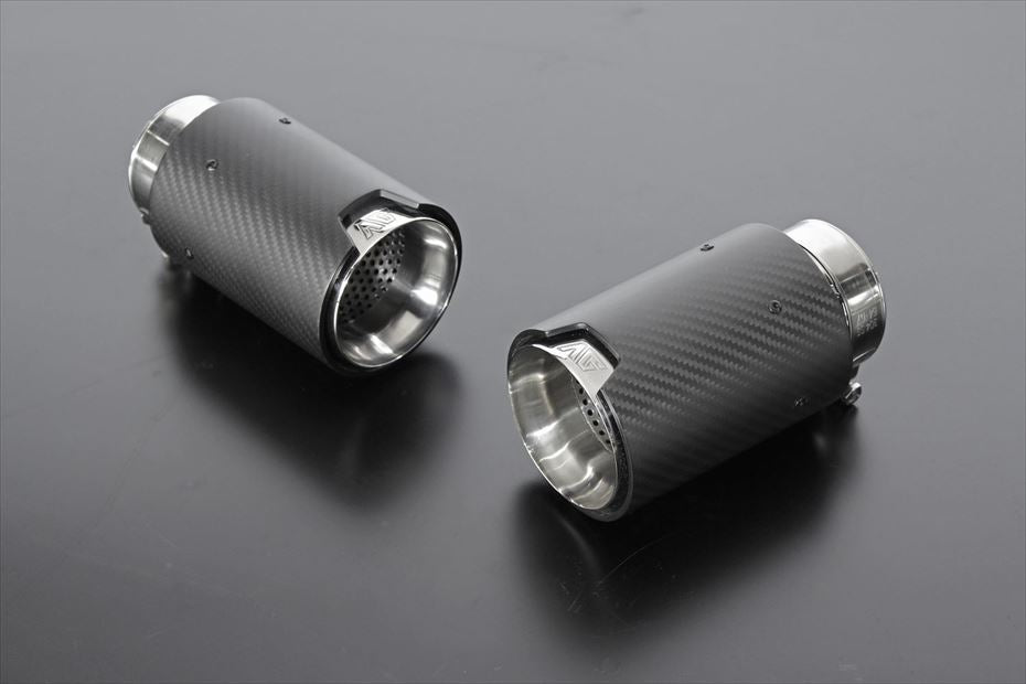 PURE VIP GT Carbon Shot Muffler Cutter L+R