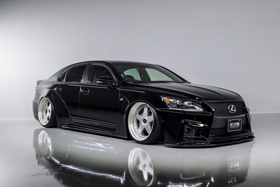 Aimgain Lexus LS460 13-17 VIP GT Type 2 Full kit - Front Bumper, Side Skirts Type 2, Rear Bumper, Trunk Spoiler Type 2, Roof Spoiler, Bonnet Spoiler, Front Over Fenders Type 2, Rear Over Fenders Type 2