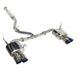 REMARK 22+ Subaru WRX (VB) Catback Exhaust - 4 in. Burnt Stainless Quad Tips (Resonated)