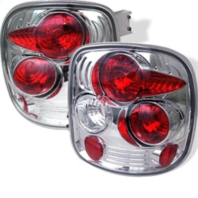 Spyder Chevy Silverado Stepside 99-04 Euro Style Tail Lights Chrome ALT-YD-CS99STS-C