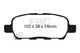 EBC 02 Infiniti G35 3.5 w/o DCS Redstuff Rear Brake Pads