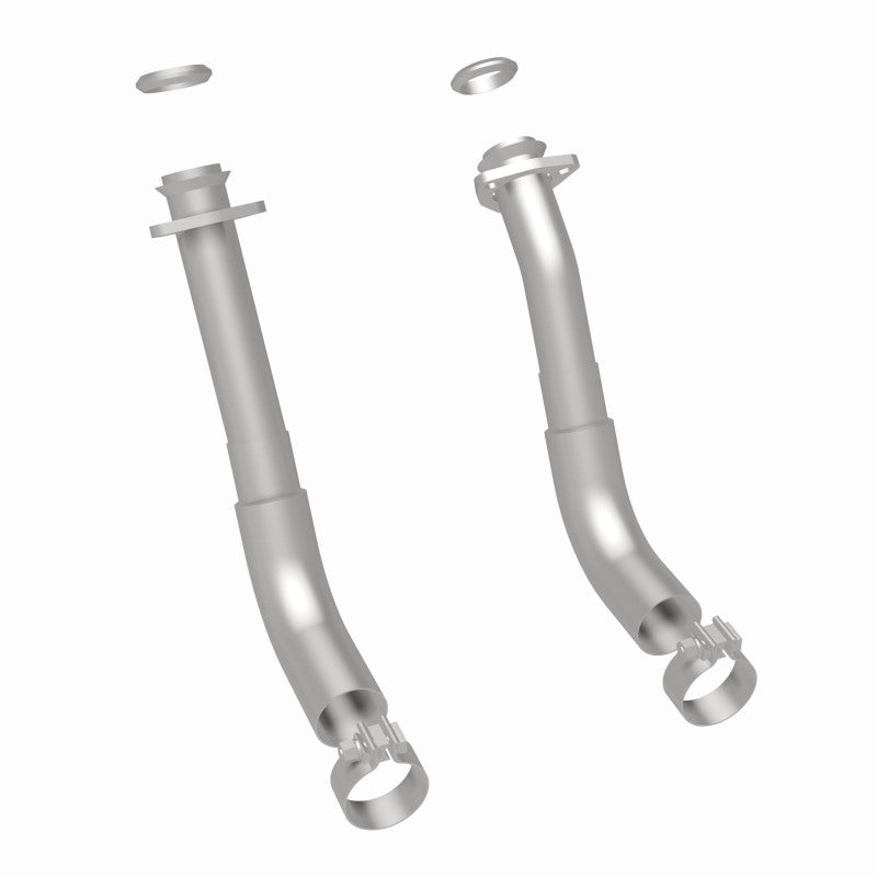 MagnaFlow 66-72 Chevy C10 Pickup V8 2-Piece Front Exhuast Pipe Kit (2in Tubing/Clamps/Inlet Flanges)