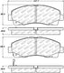 StopTech Street Select Brake Pads - Rear