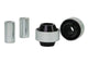 Whiteline Plus 10/08+ Mitsubishi Lancer CJ Anti-Lift/Caster Fr C/A - Lwr Inner Rear Bushing Kit