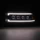 AlphaRex 94-01 RAM 1500 NOVA LED Proj Headlights Alpha-Blk w/Activ Light/Seq Signal/SB DRL