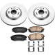 Power Stop 15-16 Hyundai Sonata Front Z17 Evolution Geomet Coated Brake Kit