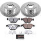 Power Stop 14-16 BMW 528i Front Z26 Street Warrior Brake Kit