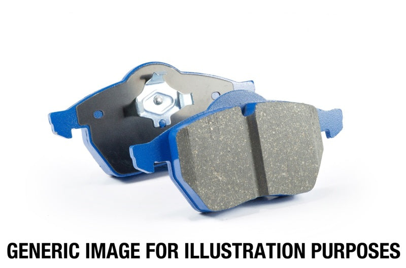 EBC 08+ Mercedes-Benz CLK63 AMG (BLACK) 6.2 Bluestuff Rear Brake Pads