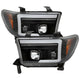 Spyder 07-09 Toyota Tundra Projector Headlights - Black (PRO-YD-TTU07V3PL-SEQ-BK)