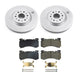 Power Stop 2022 Cadillac XT6 Front Z17 Coated Brake Kit