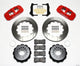 Wilwood AERO4 Rear Kit 14.25in Red 2006-10 Magnum/Challenger/Charger/300C