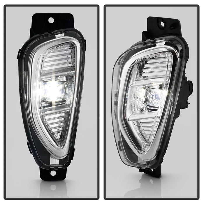 Spyder 20-22 Ford Escape OEM Style LED Fog Lights w/Switch - Clear (FL-FESC20-LED-C)