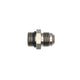 DeatschWerks 10AN ORB Male to 10 AN Male Flare Adapter (Incl O-Ring) - Anodized Matte Black
