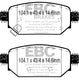 EBC 2017+ Mazda 3 2.0L Greenstuff Rear Brake Pads