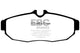EBC 05-10 Ford Mustang 4.0 Greenstuff Rear Brake Pads
