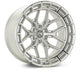 Vossen HFX-1 - 20x9.5 - 6x130 - ET30 - Deep - 84.1 - Silver Polished