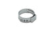Vibrant One Ear Stepless Pinch Clamps 25.4-28.6mm clamping range (Pack of 10) SS 7mm band width
