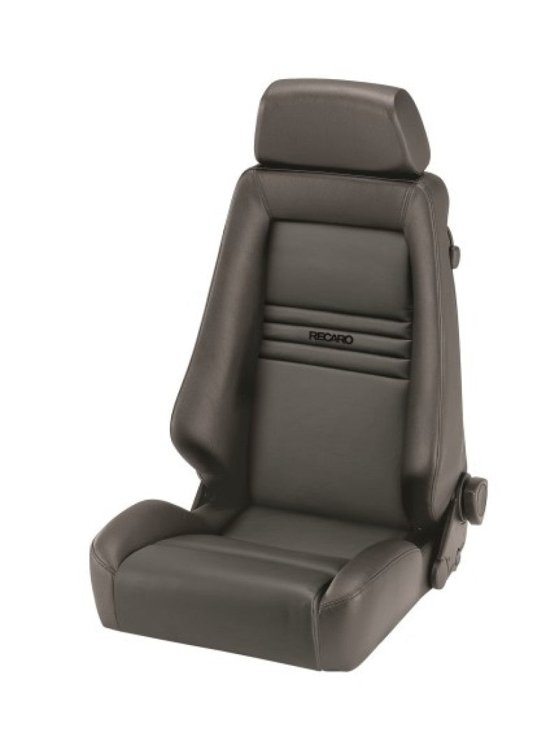 Recaro Specialist M Seat - Medium Grey Leather/Medium Grey Leather