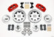 Wilwood Dynapro 6 Front Hub Kit 12.19in Drilled Red WWE ProSpindle