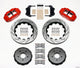 Wilwood Narrow Superlite 6R Front Hat Kit 14.00in Drilled Red 2004-2006 Pontiac GTO