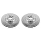 Power Stop 10-17 BMW 535i GT Front Evolution Drilled & Slotted Rotors - Pair