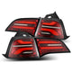 AlphaRex 20-24 Toyota Supra LUXX-Series FT-1 Style LED Tail Lights Red