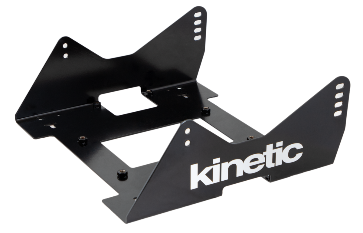 Kinetic APEX XL SIM conversion bracket assembly for sim racing rigs