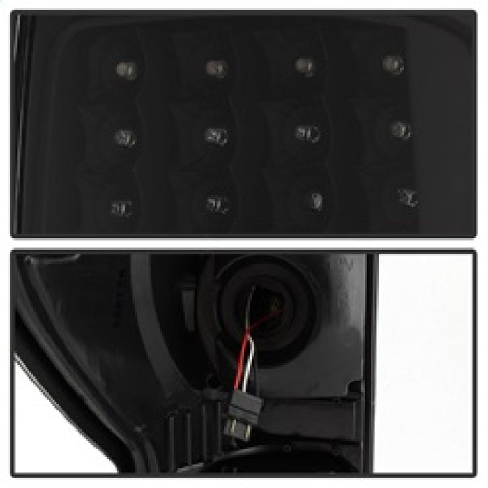 xTune Toyota Tundra 07-13 LED Tail Lights Black ALT-ON-TTU07-LED-BK