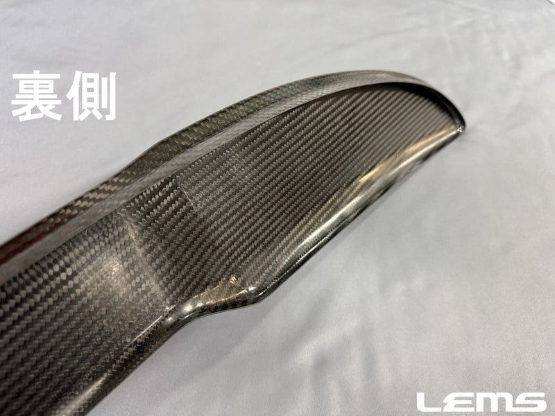 LEMS Dry Carbon Trunk Spoiler Cover for Lexus IS350 / IS300h / IS300 / IS500 F-Sport