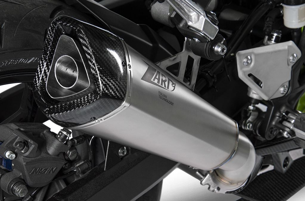 Remus 20-23 Kawasaki Z900 Connection Tubes w/ Carbon Heat Shield