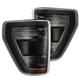 AlphaRex 21-23 Ford F-150 LUXX LED Taillights - Black w/ BLIS