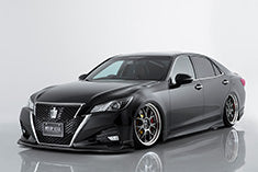 Aimgain Pure VIP EXE Front Spoiler for Toyota Crown Athlete GRS210 (Late)
