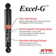 KYB 21-23 Kia Seltos S FWD / 20-22 Kia Soul L4 2.0L Excel-G Shock - Rear