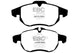 EBC 03 Saab 9-3 2.0 Turbo (Arc) Ultimax2 Front Brake Pads