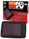 K&N 05-10 Suzuki GSF650 / 06 GSF1200 / 07-10 GSF1250 / 08-09 GSX650F Replacement Air Filter