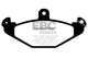 EBC 08+ Lotus 2-Eleven 1.8 Supercharged Greenstuff Rear Brake Pads