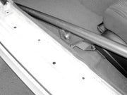 Cusco 99-02 Nissan Silvia 3-Point Pillar Side Bar Kit - Left