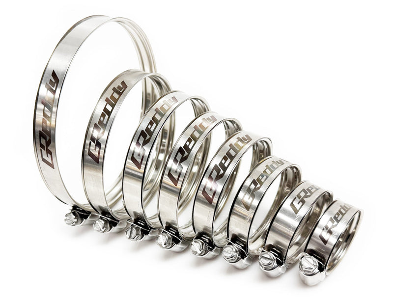 GReddy 58-75mm / No. 44/48 Dual Bead Boost Clamp - Stainless Steel