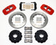 Wilwood AERO4 RearTruck Kit 14.25in Red 1999-2010 GM 1500-SUV 1 Piston OE Caliper