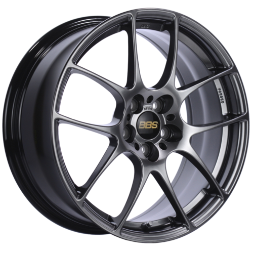 BBS RF - 17x7 / 4x100 / ET 38 (70mm PFS Required) - Diamond Black