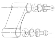 Cusco Nissan R32 Front Upper Camber Arms - Nissan Skyline