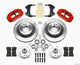 Wilwood Narrow Superlite 6R Front Hub & 1PC Rtr Kit 12.88in-Red WWE ProSpindle