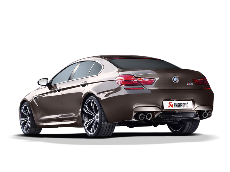 Akrapovic 13-17 BMW M6 Gran Coupe (F06) Evolution Line Cat Back (Titanium) w/ Titanium Tips