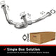 BRE Exhaust 03-06 KIA SORENTO 3.5L Front Pipe Kit